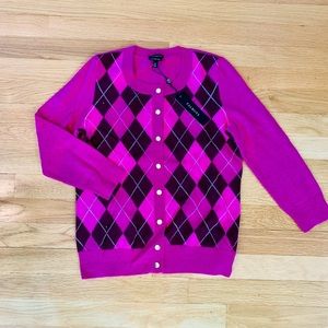 Plaid Talbots Sweater